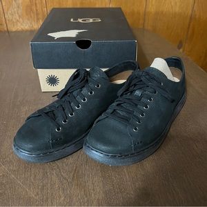 UGG pismo sneakers low black new shelf wear men's size 7